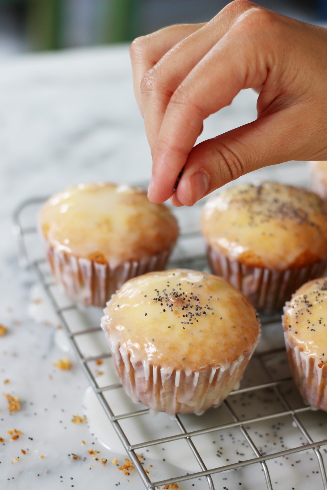 muffins de limón sin gluten, recetas aptas para celíacos, recetas sin tacc, sin trigo, gluten free.